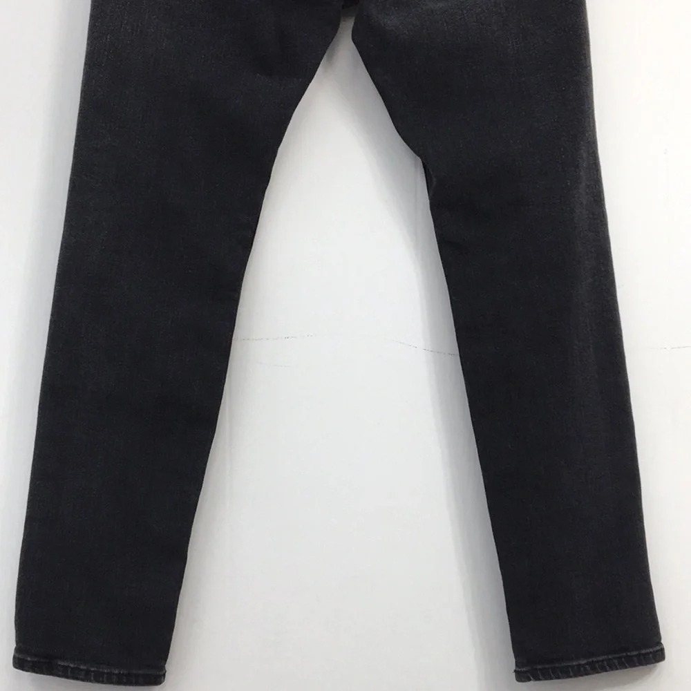 Hollister Mens Skinny Epic Flex Black Denim Jeans Size 26x28 EXCELLENT Condition